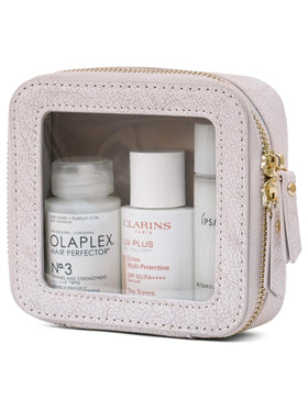 Trousse de maquillage Popvibe transparente vue de face