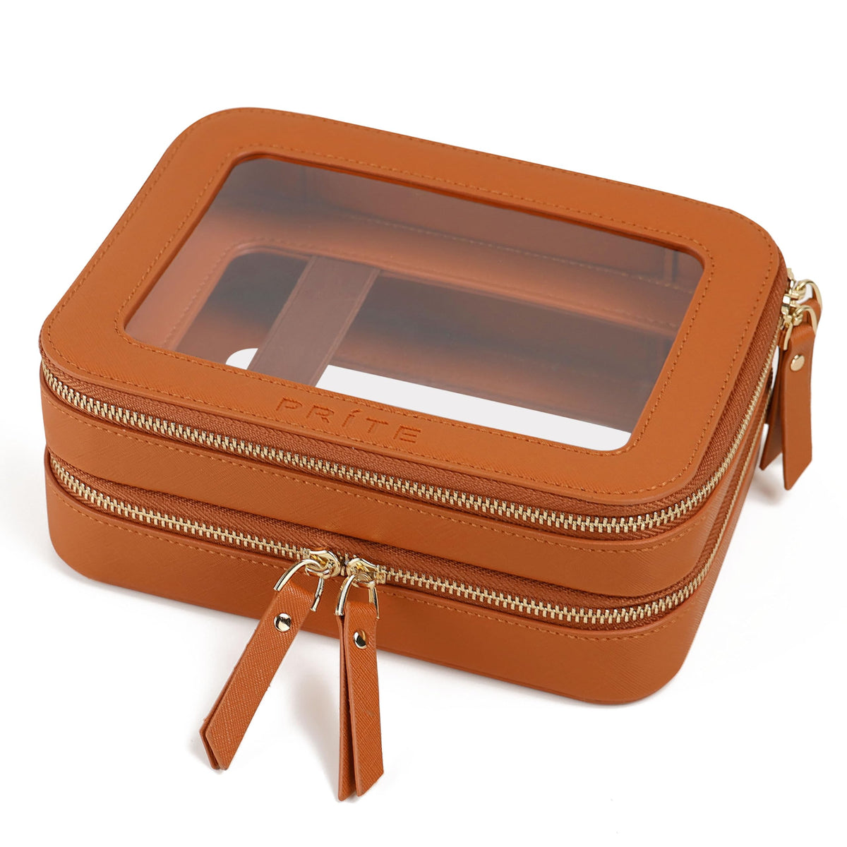 Trousse de maquillage Prite en PVC transparent vue avant