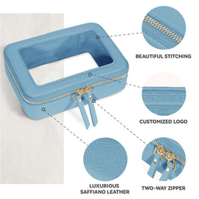 Trousse de maquillage Prite sur un fond élégant