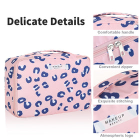 Trousse de maquillage Queboom en nylon imperméable
