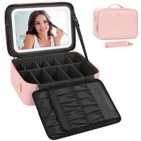 Trousse de maquillage Relavel fermée avec fermeture éclair