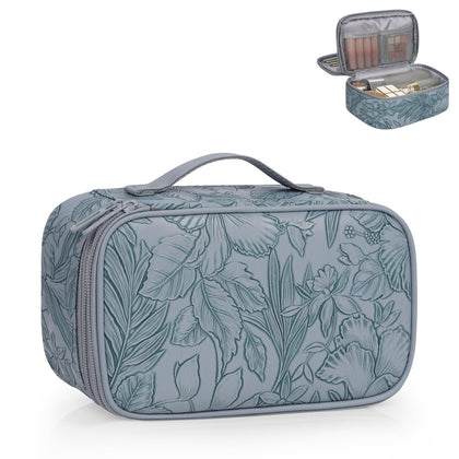 Trousse de maquillage Relavel rose vue de face avec design élégant