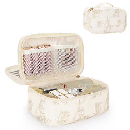 Trousse de maquillage Relavel vue avant, modèle floral