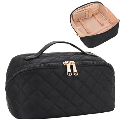 Trousse de maquillage Relavel vue de face avec fermeture éclair