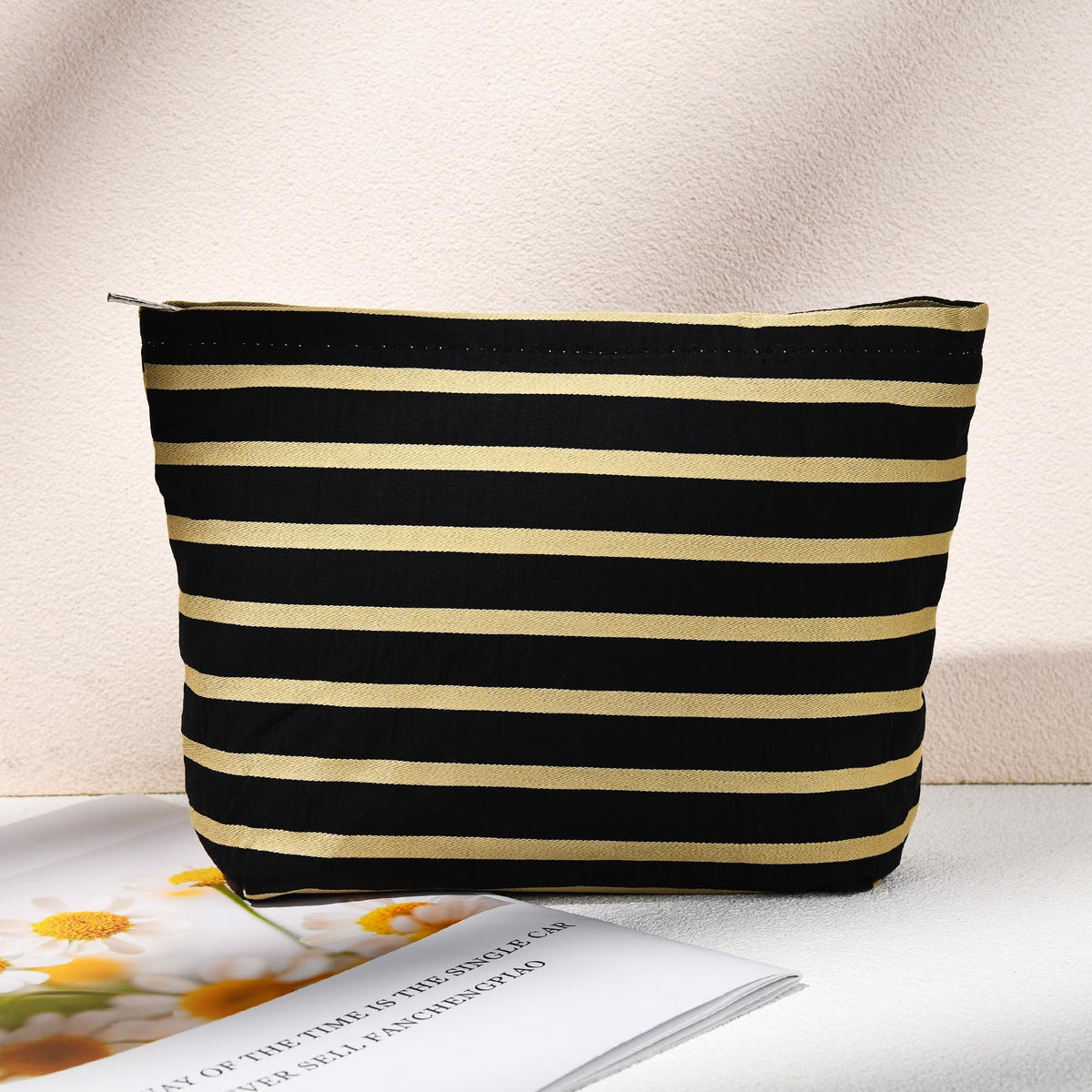 Trousse de maquillage SOIDRAM avec divers pinceaux de maquillage