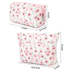 Trousse de maquillage SOIDRAM ouverte avec accessoires visibles