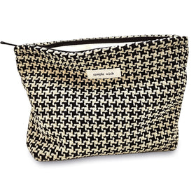 Trousse de maquillage STARDW à motifs checkés vue de face