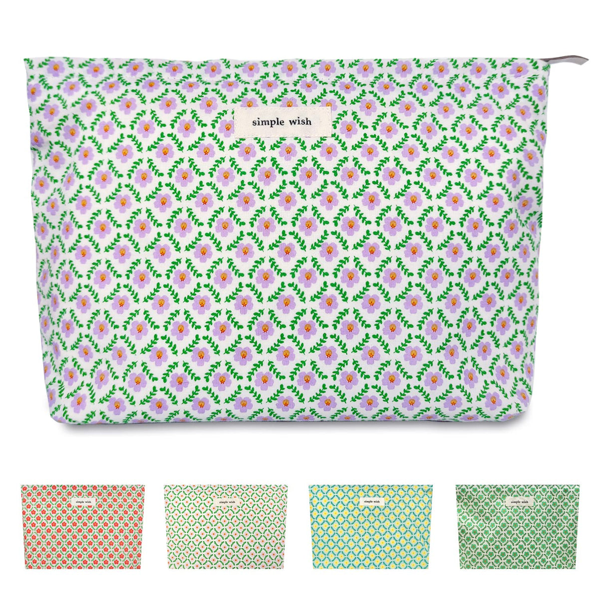 Trousse de maquillage STARDW florale vue de face