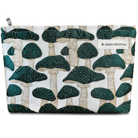 Trousse de maquillage STARDW modèle champignon verte vue de face