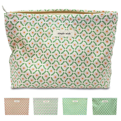 Trousse de maquillage STARDW modèle floral vue avant