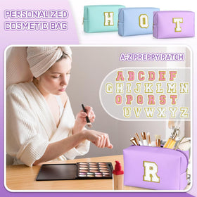 Trousse de maquillage TOPEAST ouverte avec cosmétiques à l'intérieur