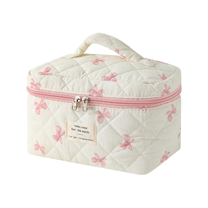 Trousse de maquillage uekeboag florale vue de face