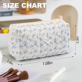 Trousse de maquillage UUYUUY ouverte montrant l'intérieur spacieux