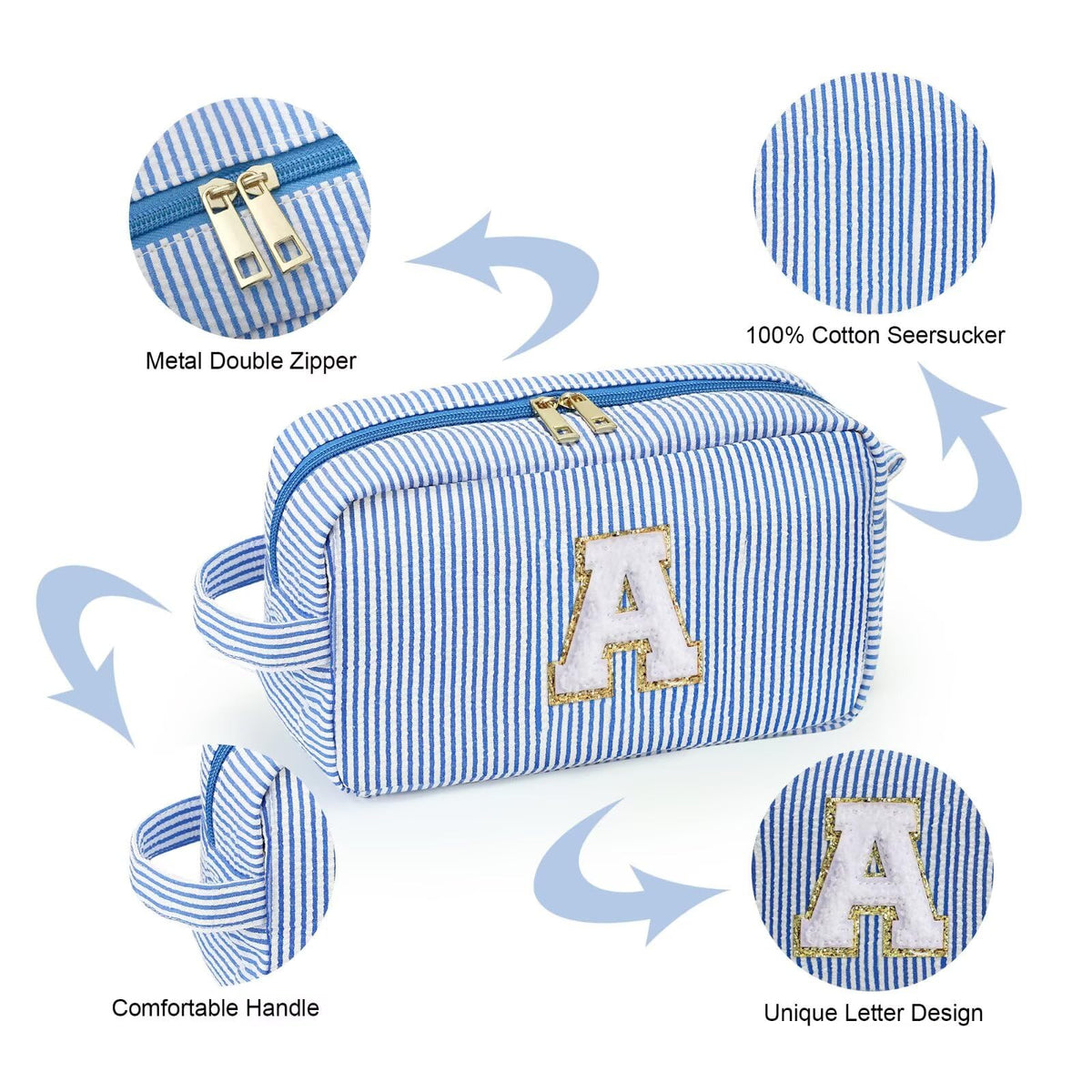 Trousse de maquillage YOOLIFE placée dans une valise