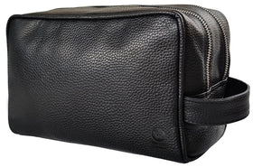 Trousse de toilettage en cuir pleine fleur RUSTIC TOWN vue avant