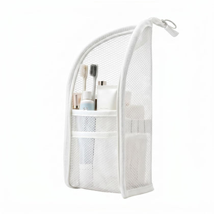 Trousse de Toilette ALZHIUM blanche vue de face