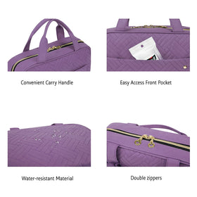 Trousse de toilette BAGSMART en situation de voyage
