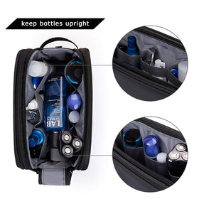 Trousse de toilette BAGSMART en usage dans une salle de bain