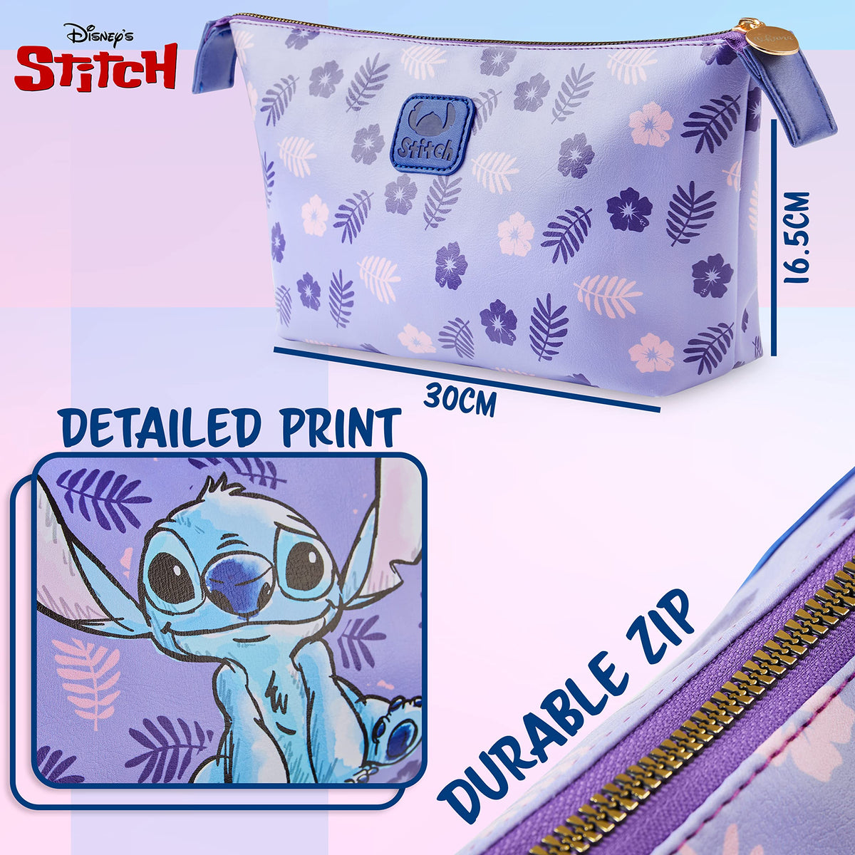 Trousse de Toilette Disney avec des produits de beauté à l'intérieur