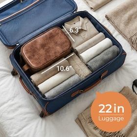 Trousse de toilette Elviros avec accessoires de voyage