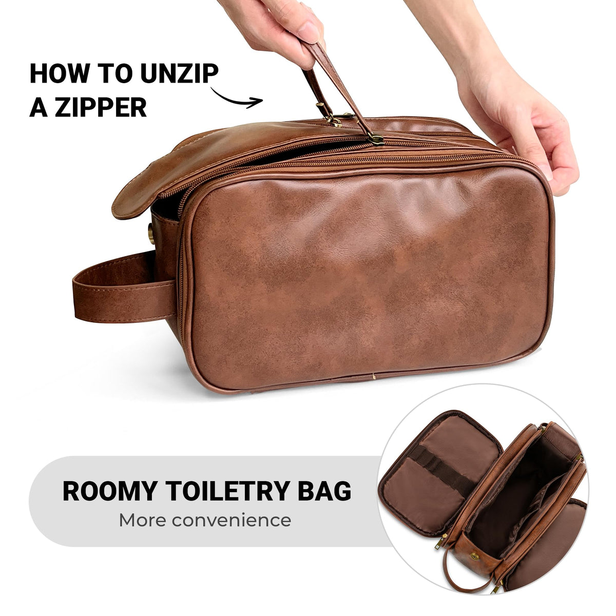 Trousse de toilette Elviros vue arrière
