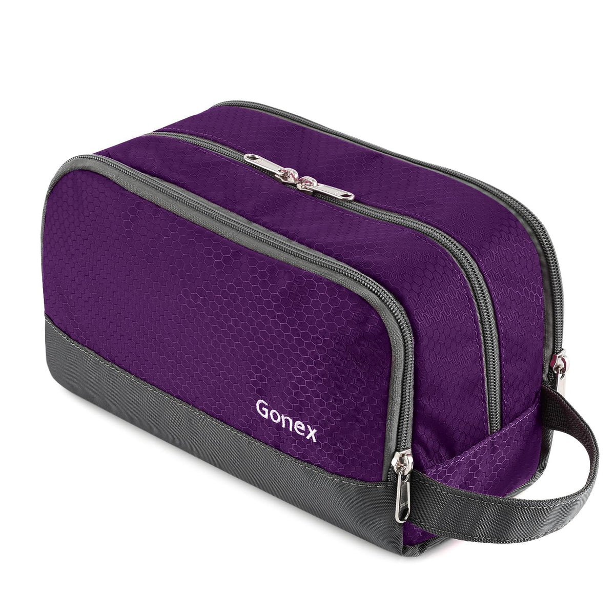 Trousse de toilette Gonex vue avant avec tissu résistant à l'eau