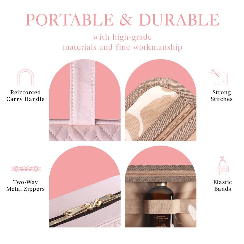 Trousse de toilette HOTOR avec poignées de transport