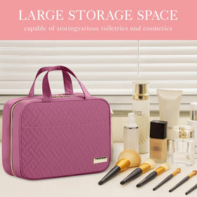 Trousse de Toilette HOTOR ouverte avec compartiments visibles