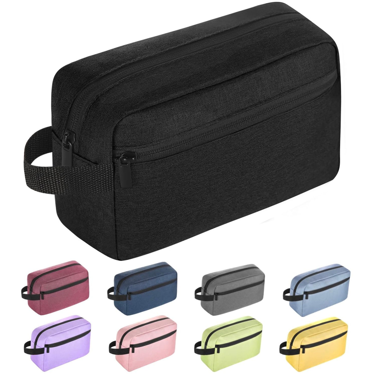 Trousse de Toilette Icramsy noire vue de face