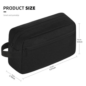 Trousse de Toilette Icramsy ouverte avec compartiments
