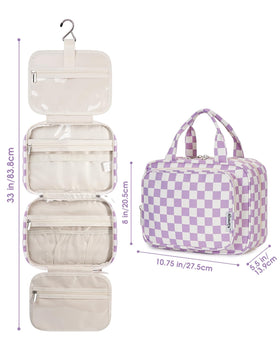 Trousse de toilette Narwey avec accessoires de voyage à l'intérieur