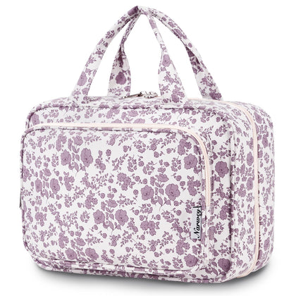 Trousse de toilette Narwey rose poudré vue de face