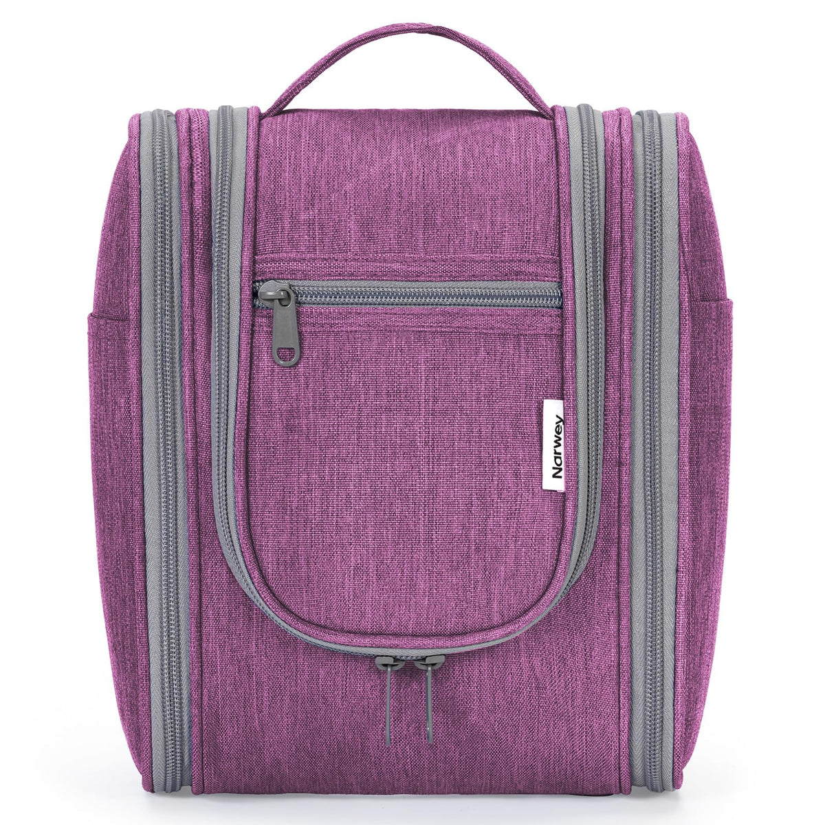 Trousse de toilette Narwey suspendue violet foncé, vue avant