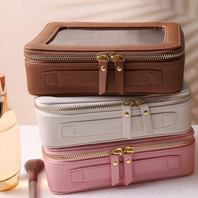 Trousse de Toilette SANHECUN avec fenêtre transparente