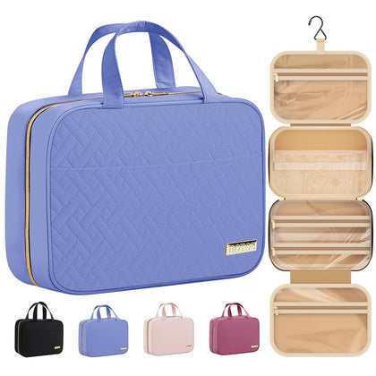 Trousse de toilette suspendue HOTOR couleur Aegean-Blue vue avant