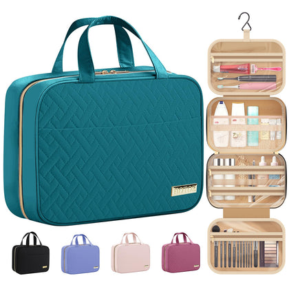 Trousse de toilette suspendue HOTOR modèle teal vue de face