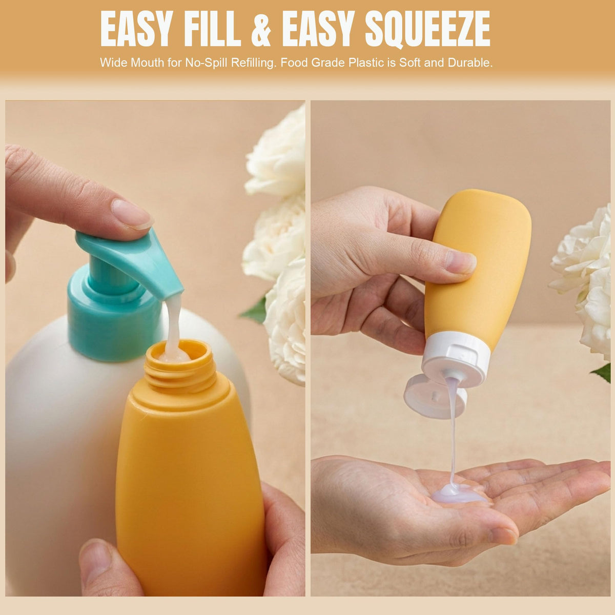 Trousse de toilette transparente conforme aux normes TSA