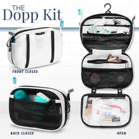 Trousse de toilette TRIPPED suspendue avec liquides