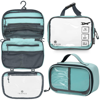 Trousse de toilette TRIPPED Travel Gear vue de face