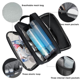 Trousse de toilette WANDF avec poignée latérale en situation