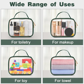 Trousse de toilette Wedama vue de côté avec dimensions