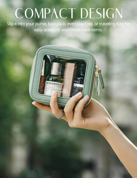 Trousse Popvibe avec produits de maquillage à l'intérieur