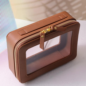 Trousse SANHECUN ouverte montrant les produits de beauté à l'intérieur
