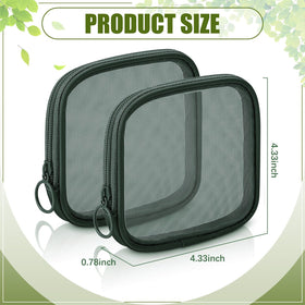 Trousse Weewooday ouverte montrant l'intérieur transparent