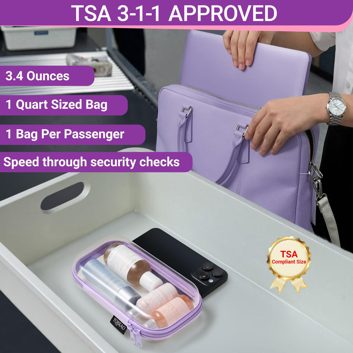 Trousse YQBRAO autoportante sur un bureau