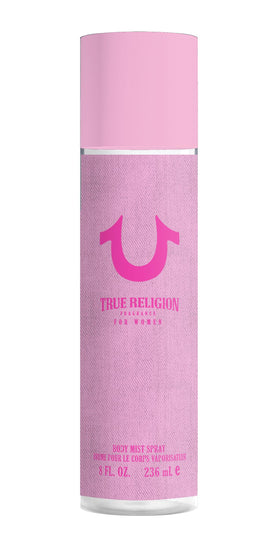 True Religion Brume Corporelle Femme 8 oz vue avant avec packaging