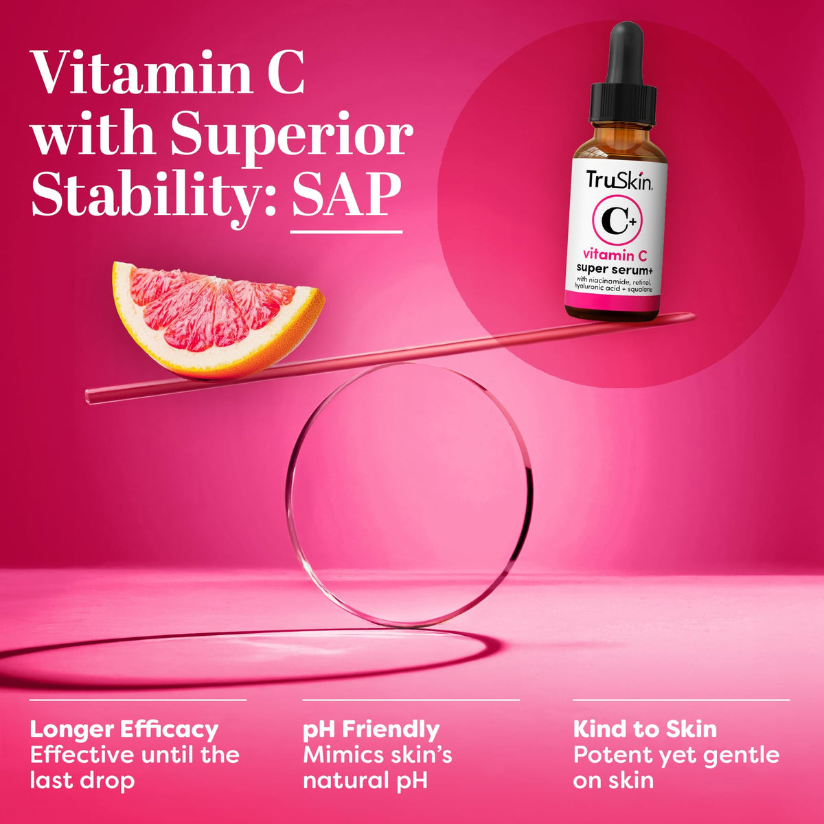 TruSkin Sérum Vitamine C 150g texture du produit