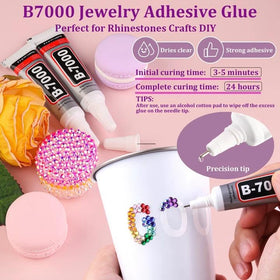 Tube de colle B7000 pour applications de strass