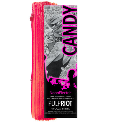 Tube de coloration Pulp Riot Candy 4 oz rose néon UV