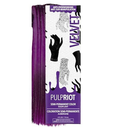 Tube de couleur de cheveux Pulp Riot Violet Profond 4 oz